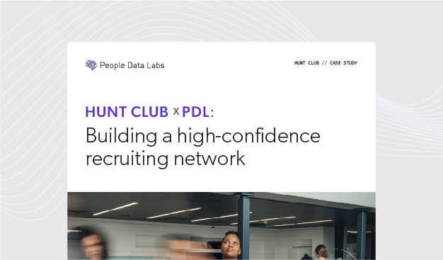 PDF Cover - Hunt Club x PDL: Building A High-Confidence Recruiting Network