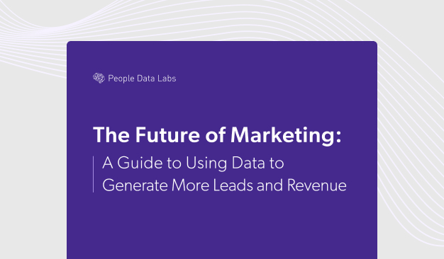 PDF Cover - The Future of Marketing: A Guide To Using Data to Generate More Leads and Revenue
